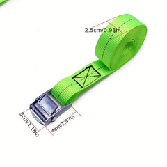 Heavy Duty Metal Buckle Tie Down Strap for Luggage Security