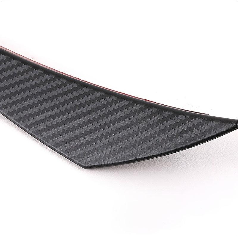 6Pcs Car Bumper Spoiler Protector Carbon Fiber Corner Guard
