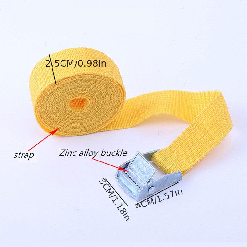 3M Buckle Tie Down Belt Cargo Straps for Car Truck Motorcycle Bike Tow Rope