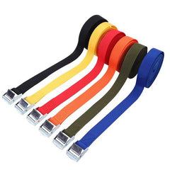 3M Buckle Tie Down Belt Cargo Straps for Car Truck Motorcycle Bike Tow Rope