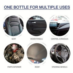 Faux Leather Renovation Spray for Car Interior
