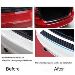 Universal Rear Bumper Guard Rubber Mouldings Pad Trim Cover Strip Car