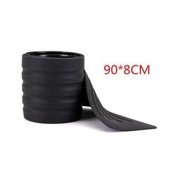 Universal Rear Bumper Guard Rubber Mouldings Pad Trim Cover Strip Car