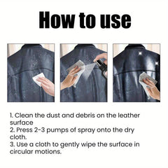 Car Seat Leather Protection & Stain Removal Kit