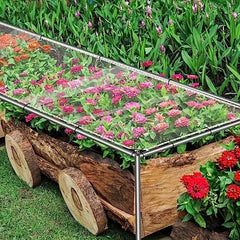 Transparent Tarpaulin Clear PVC Cover with Windows Thickened