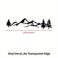 Mountain Tree Forest RV Graphic Vinyl Sticker