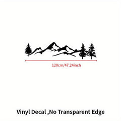 Mountain Tree Forest RV Graphic Vinyl Sticker