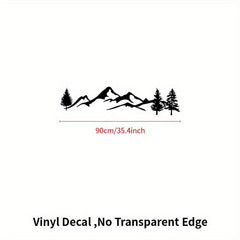 Mountain Tree Forest RV Graphic Vinyl Sticker