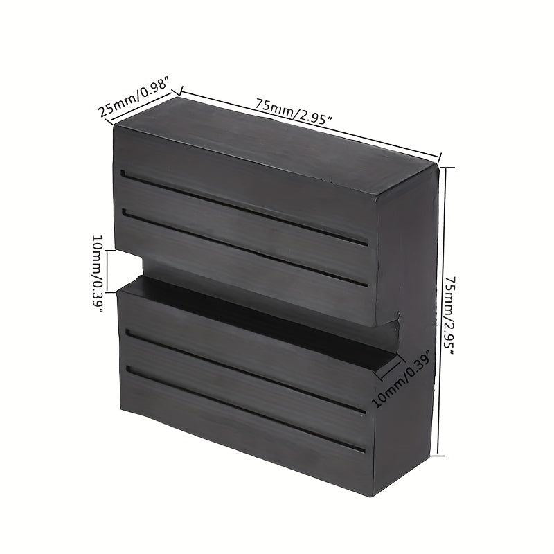 Car Lift Jack Stand Rubber Pads Repair Kit for Slotted Frame Rail Floor Jacks