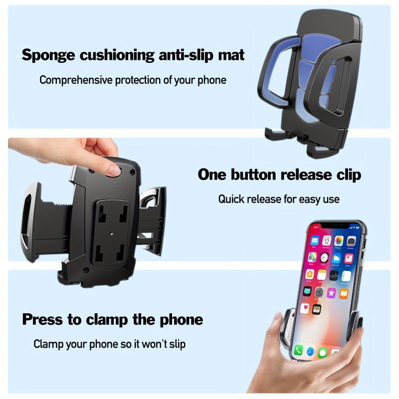 Adjustable Car Cup Holder Phone Mount 360 Rotatable Universal Mobile Mount