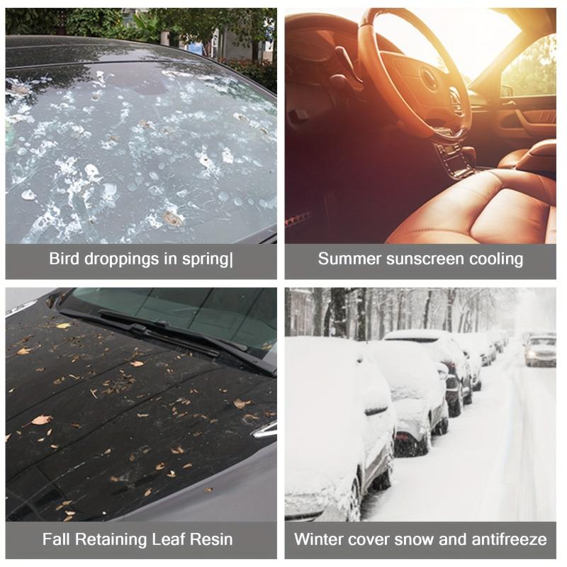 Universal Car Windshield Cover - Protect from Snow, Ice, Rain, Dust & Frost