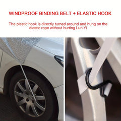 Universal Car Windshield Cover - Protect from Snow, Ice, Rain, Dust & Frost