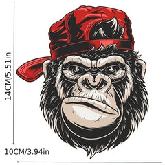 King Kong Stickers Car Door Bumper Decals Scratch Cover Trucks Vans Laptops
