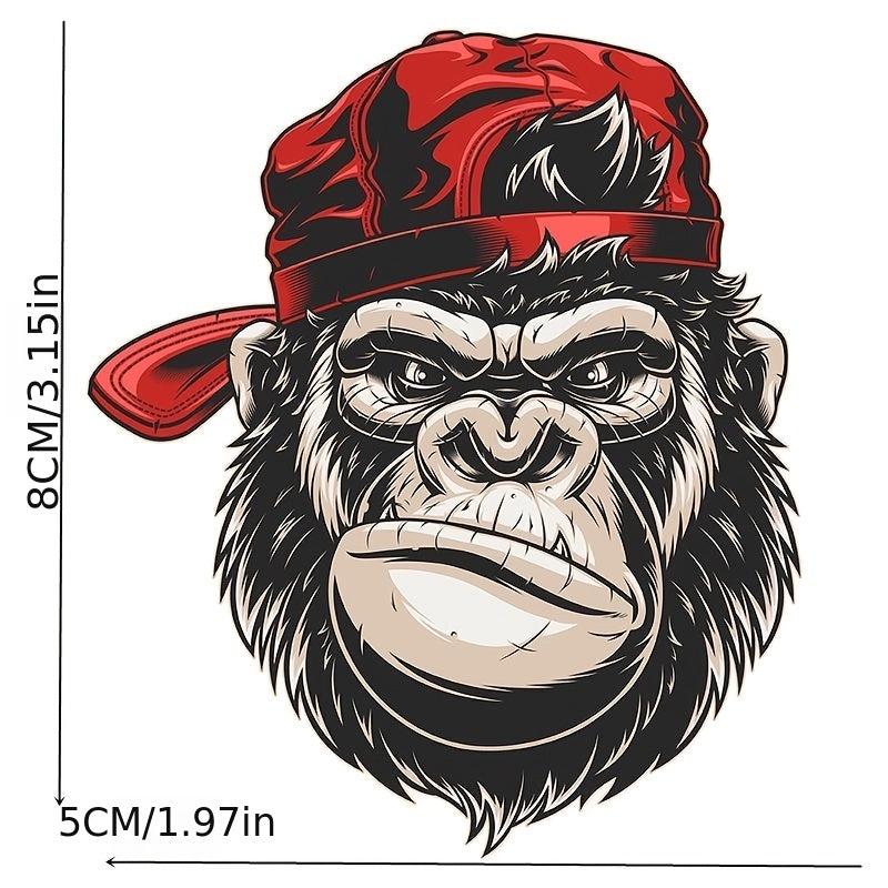 King Kong Stickers Car Door Bumper Decals Scratch Cover Trucks Vans Laptops