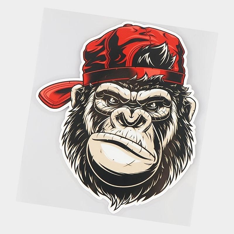 King Kong Stickers Car Door Bumper Decals Scratch Cover Trucks Vans Laptops