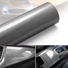 5D Carbon Fiber Vinyl Film Wrap Sticker Decals Car Styling