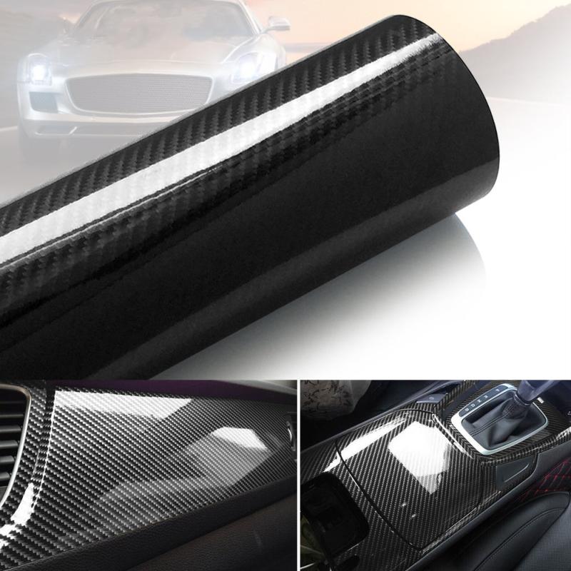 5D Carbon Fiber Vinyl Film Wrap Sticker Decals Car Styling