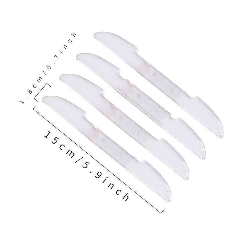 4PCS Car Door Anti Collision Protector Bar Side Edge Protection Guards