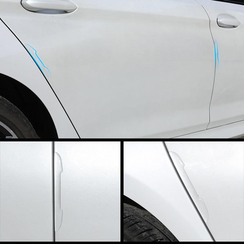 4PCS Car Door Anti Collision Protector Bar Side Edge Protection Guards