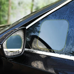 4pcs Car Rainproof Film - Keep Mirrors Clear & Fog