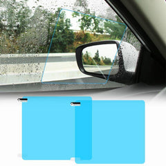 4pcs Car Rainproof Film - Keep Mirrors Clear & Fog