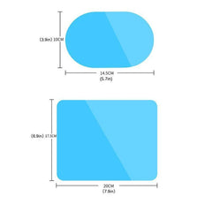 4pcs Car Rainproof Film - Keep Mirrors Clear & Fog