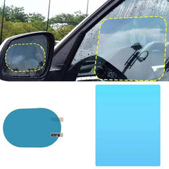 4pcs Car Rainproof Film - Keep Mirrors Clear & Fog