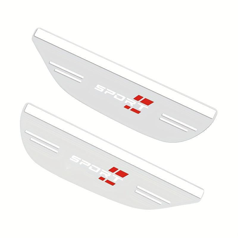 2pcs PVC Car Rearview Mirror Rain Cover Car Accessories