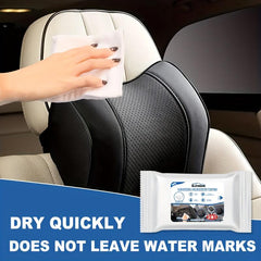 Car Faux Leather Cleaning Wipe Seat Interior Wash Decontamination