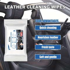 Car Faux Leather Cleaning Wipe Seat Interior Wash Decontamination