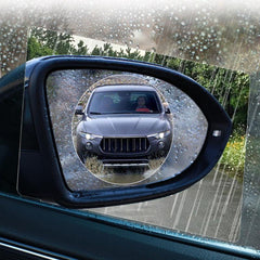 6 Pcs Car Waterproof Film Frameless Convex Rear View Mirror Rainproof
