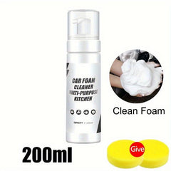 Foam Cleaner Car Interior Leather Seat Cleaner