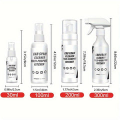Foam Cleaner Car Interior Leather Seat Cleaner