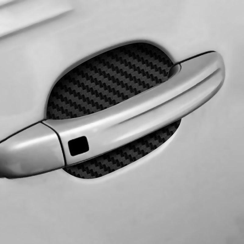 4pcs Car Door Sticker Scratches Resistant Cover Protection Film