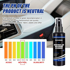 Car Faux Leather Cleaner for Interior Steering Wheel Storage Box Seat