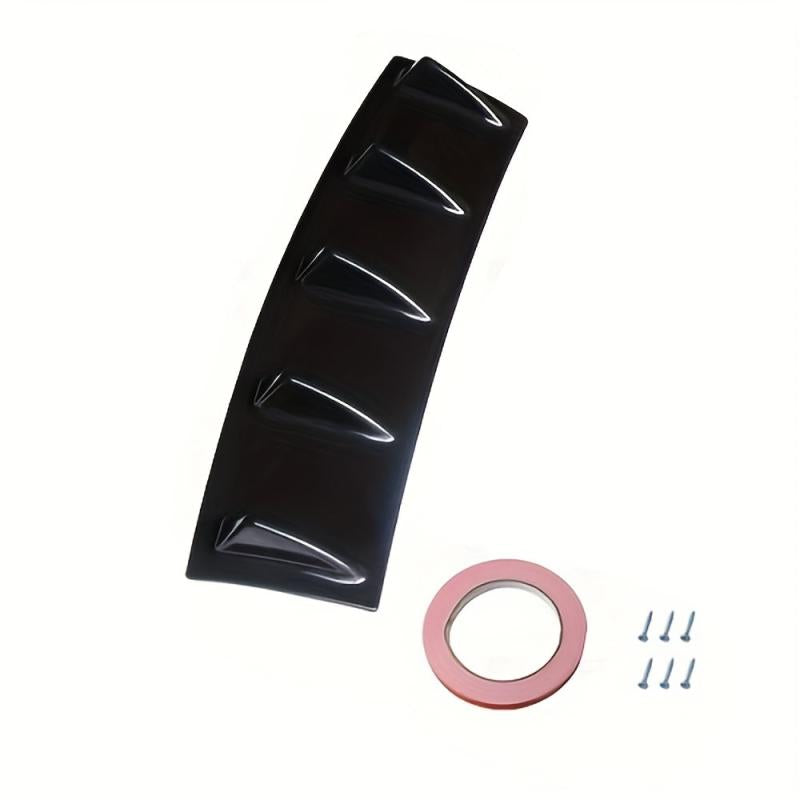 Universal ABS Rear Bumper Lip Spoiler Diffuser Shark Style