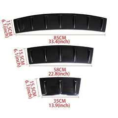 Universal ABS Rear Bumper Lip Spoiler Diffuser Shark Style