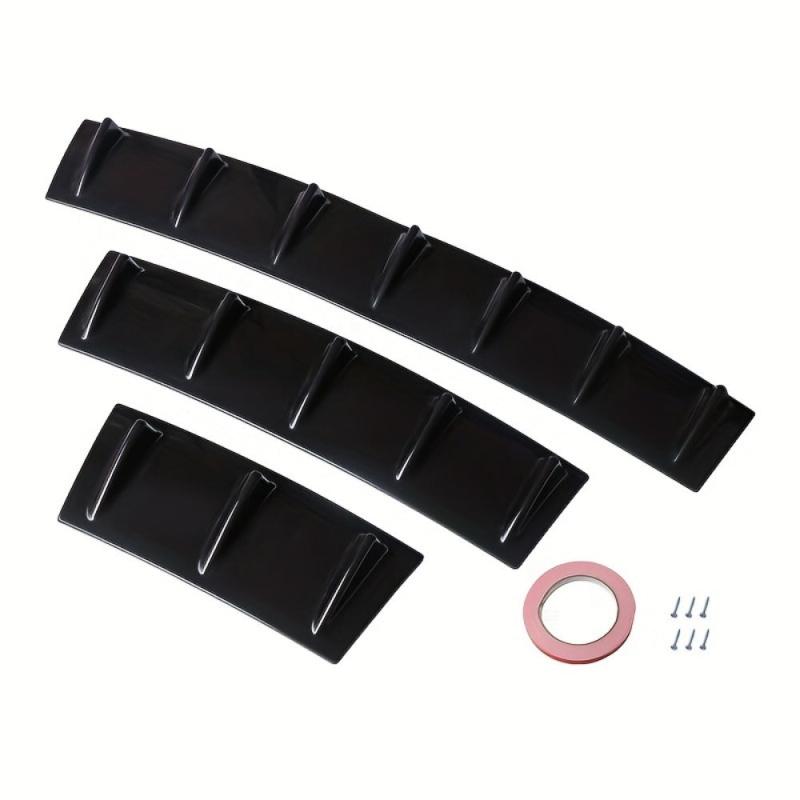 Universal ABS Rear Bumper Lip Spoiler Diffuser Shark Style
