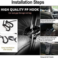 Universal Elastic Mesh Trunk Organizer & Net Bag