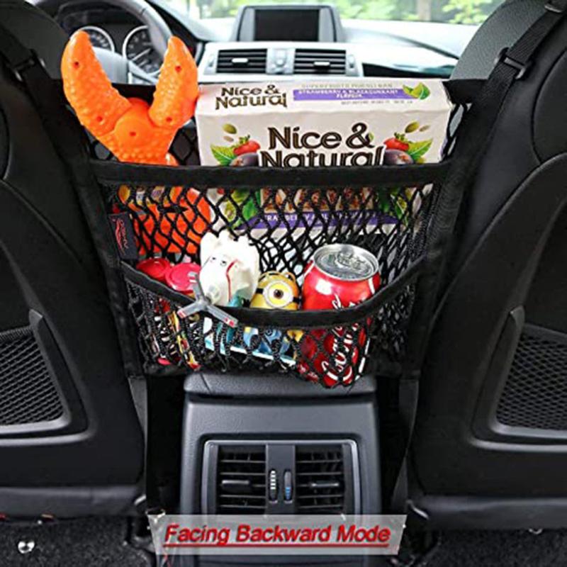 Universal Elastic Mesh Trunk Organizer & Net Bag