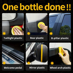 10pcs Car Plastic Coating Repair Liquid Bumper Restoration Kit