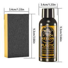 10pcs Car Plastic Coating Repair Liquid Bumper Restoration Kit