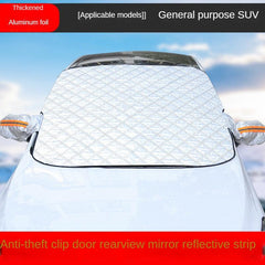 Car Front Windshield Snow Blocking Car Cover