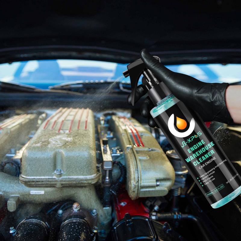 Car Engine Cleaner & Iron Remover Kit - Protect Paint & Wheels
