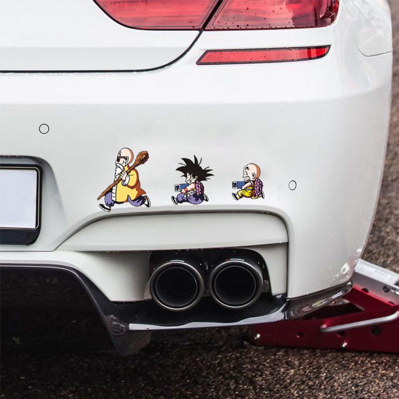 Cartoon Anime Decals for Your Car - Waterproof & Reflective