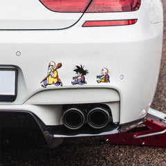 Cartoon Anime Decals for Your Car - Waterproof & Reflective