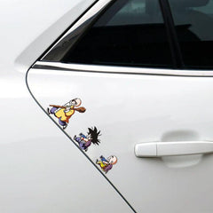 Cartoon Anime Decals for Your Car - Waterproof & Reflective