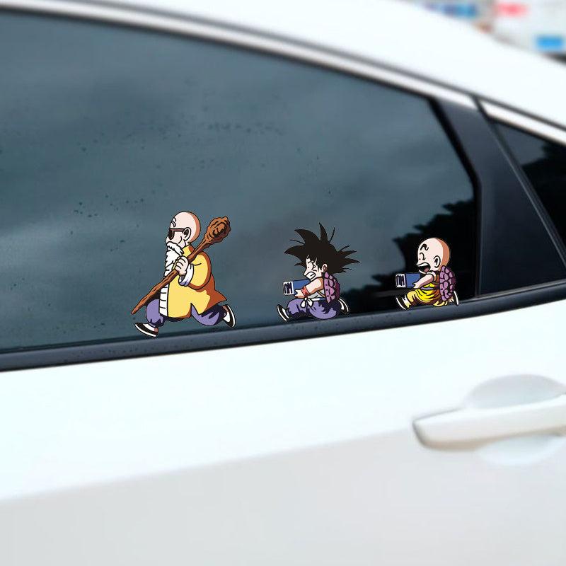 Cartoon Anime Decals for Your Car - Waterproof & Reflective