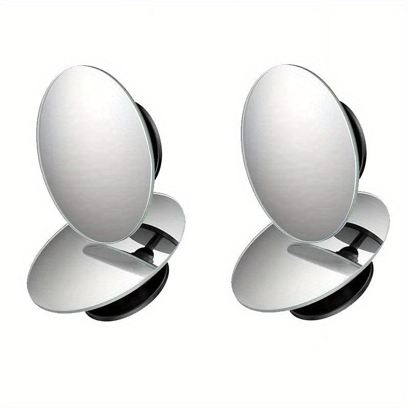 4pcs Car Blind Spot Mirror 360 Degree Adjustable Wide Angle Rear View Mirrors