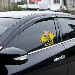 Adorable On Board Decals for Safer Baby in Car